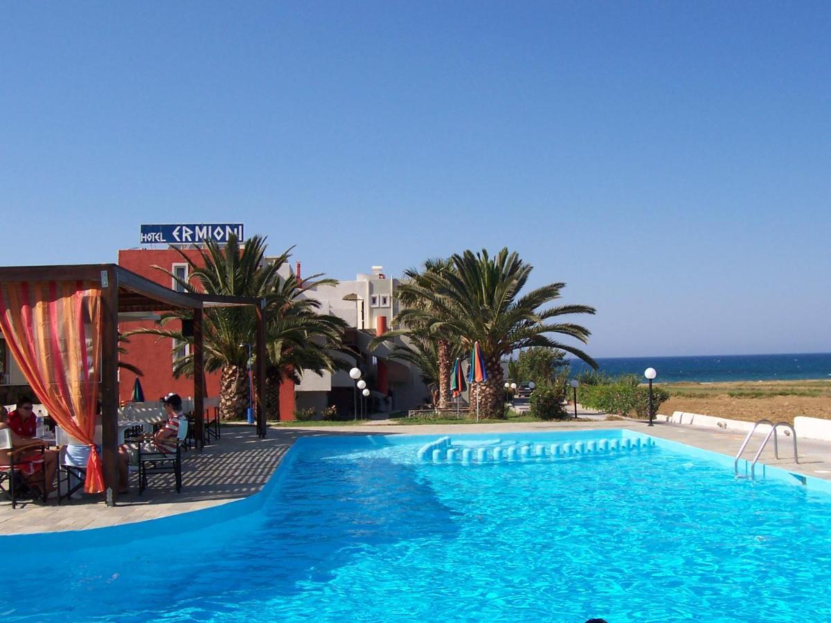 Ermioni Hotel Paralia Kourna Exteriér fotografie